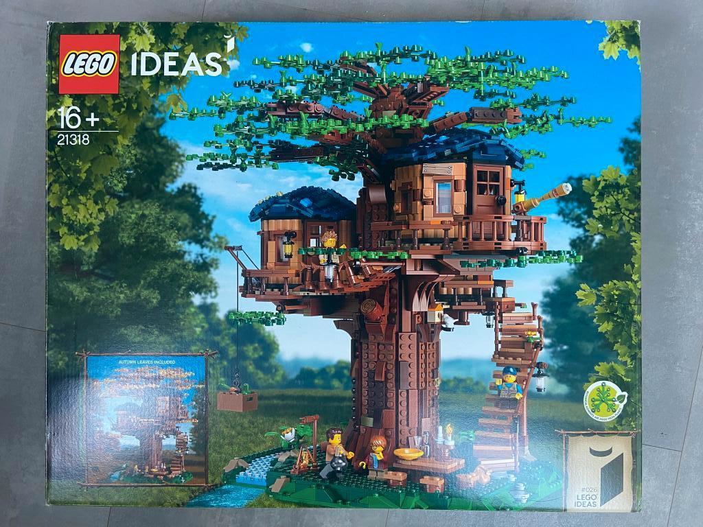 Lego 21318 Boomhut Ideas, Ophalen of Verzenden, Zo goed als nieuw, Complete set, Lego