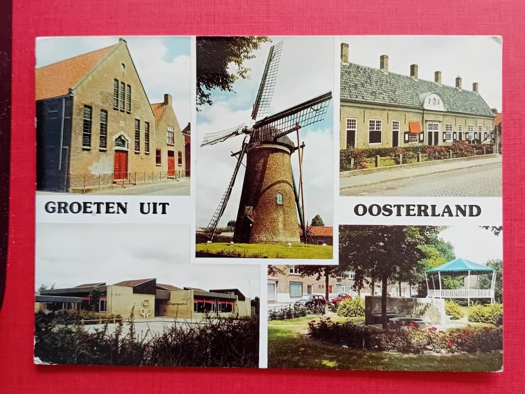 Ansichtkaart Oosterland, Ophalen of Verzenden
