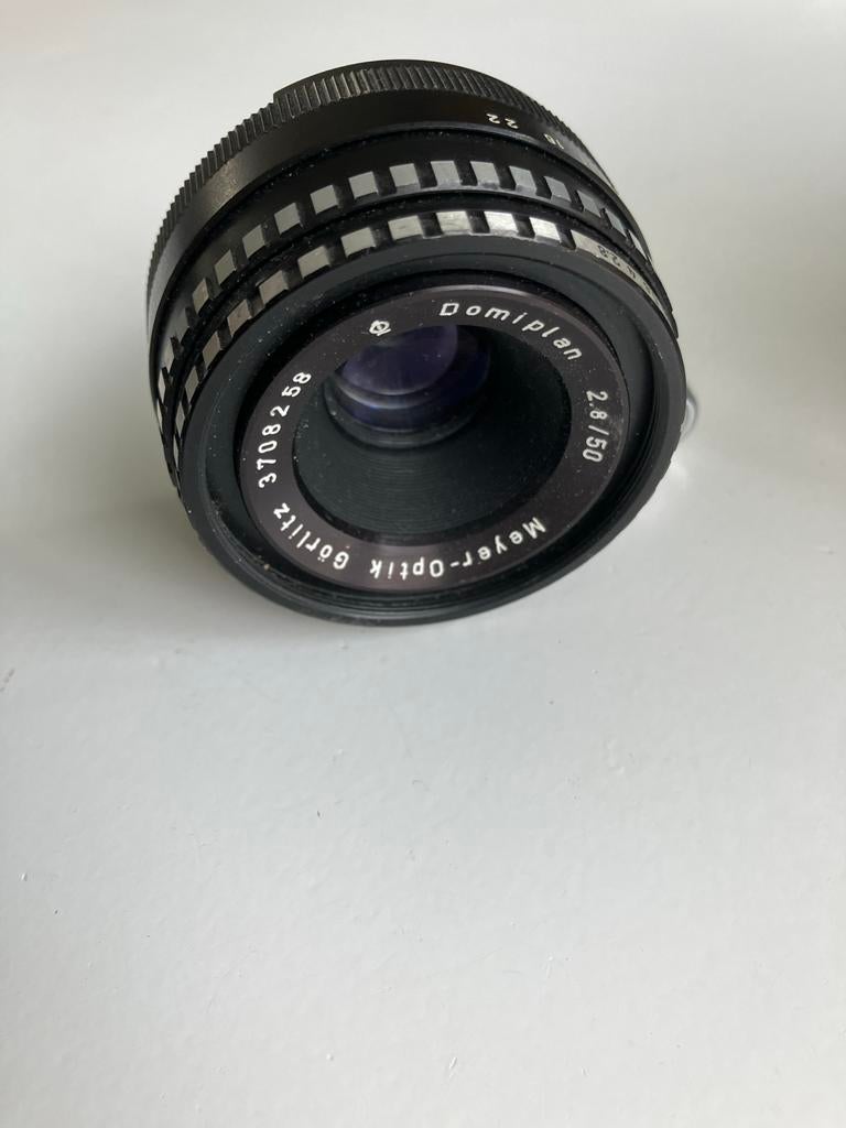 Meyer-Optik Görlitz Domiplan 2.8/50mm Exa/Exakta, Ophalen of Verzenden, Gebruikt, Standaardlens