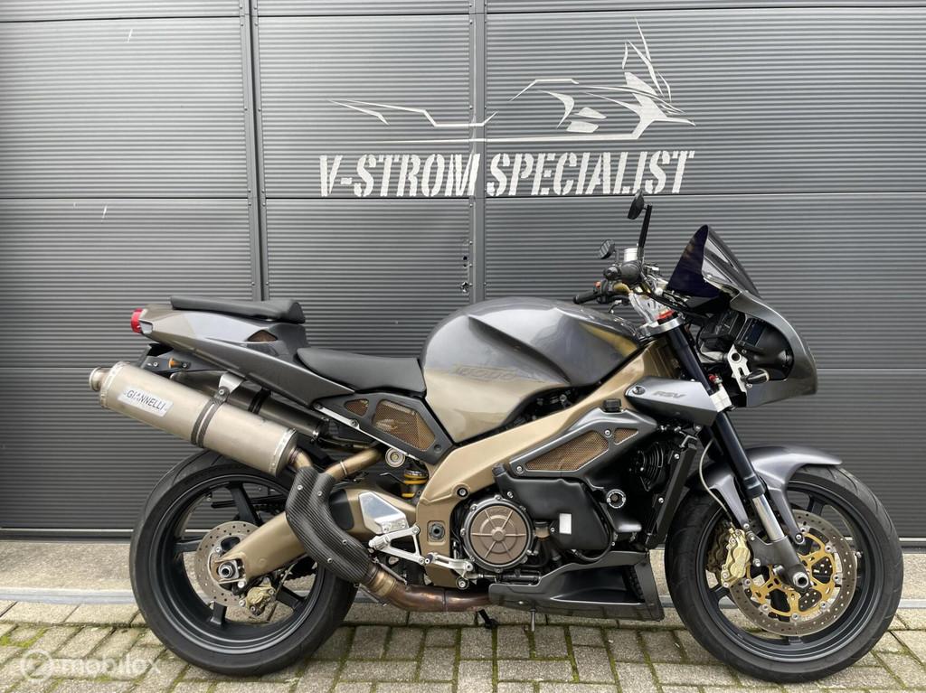 Aprilia RSV 1000 Tuono, Gianelli uitlaten, unieke kleur!
