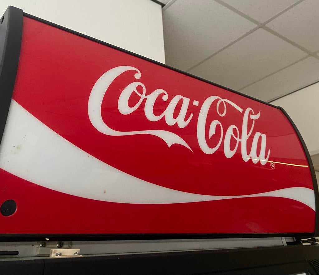 Coca cola koelkast, Ophalen, Zo goed als nieuw