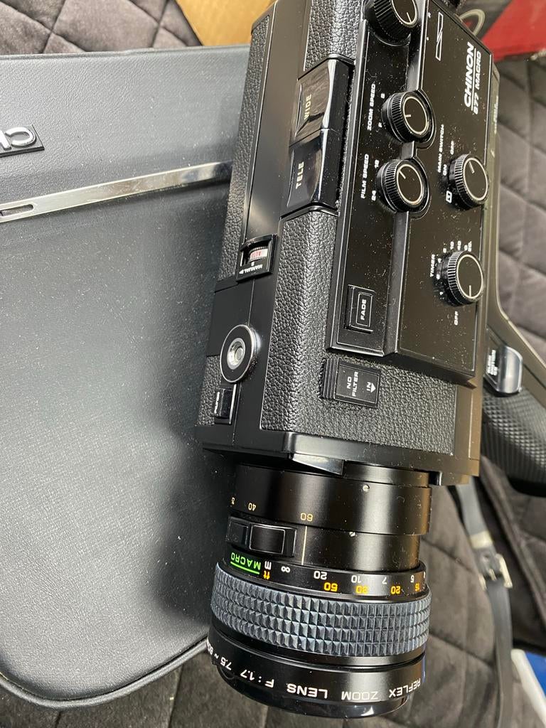 Chinon 877 Macro videocamera, Audio, Tv en Foto, Videocamera's Analoog, Ophalen of Verzenden, 8mm, Camera