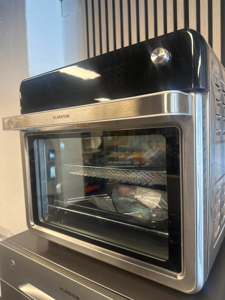 Klarstein Mini Oven - Compacte heteluchtoven met grill, Witgoed en Apparatuur, Ovens, Minder dan 45 cm, Hete lucht, Ophalen of Verzenden