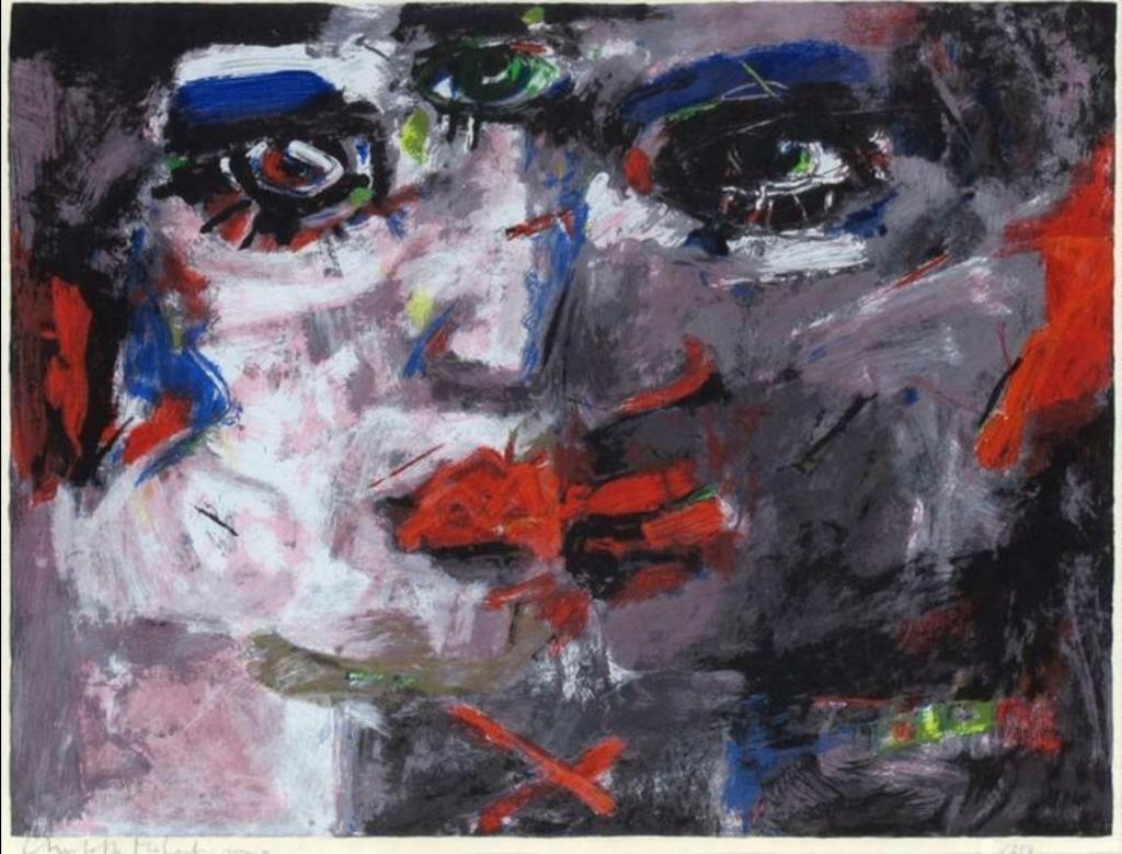 Charlotte Molenkamp - Masker - Hand gesigneerde zeefdruk, Ophalen of Verzenden