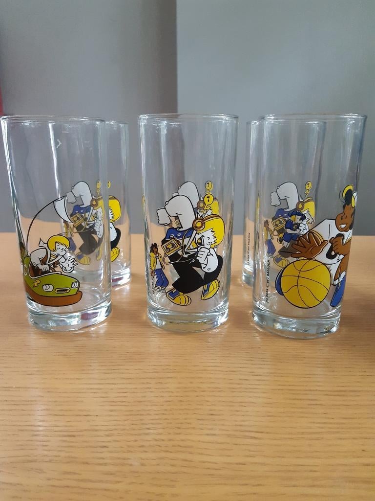 SJORS EN SJIMMIE GLAZEN, Ophalen of Verzenden, Zo goed als nieuw, Gebruiksvoorwerp