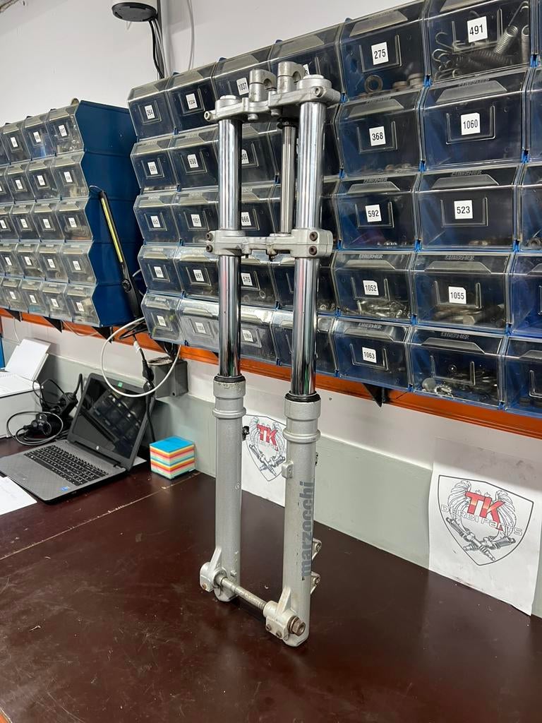 Derbi Drd Marzocchi voorvork, Fietsen en Brommers, Frame, Gebruikt, Ophalen of Verzenden, Nvt