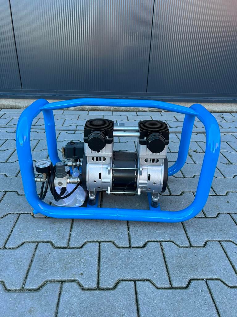 Airpress LMO 3-250 – stille compressor 230V, Doe-het-zelf en Verbouw, Compressors, Ophalen, 6 tot 10 bar, Nieuw, Olievrij