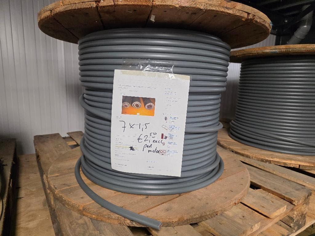 elektra grondkabel 7x1,5 mm / 12x1,5mm2 / 14x1,5mm2, Ophalen, Nieuw