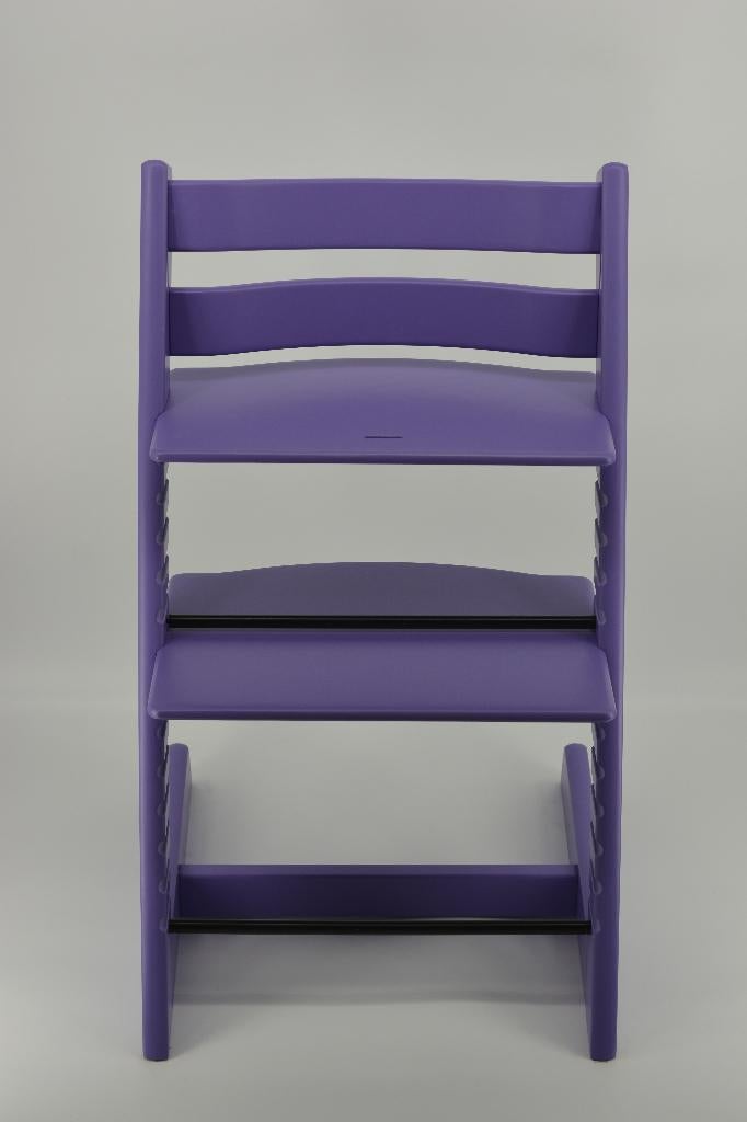 Stokke Tripp Trapp Lila Paars – Refurbished model, Verzenden, Zo goed als nieuw, Meegroeistoel, Gordel(s)