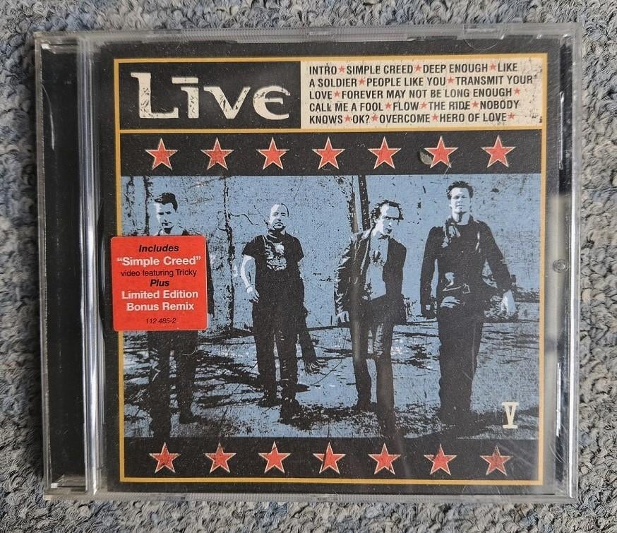 CD van de band LIVE - Ed Kowalczyk - V - Simple creed, Ophalen, Gebruikt, Poprock