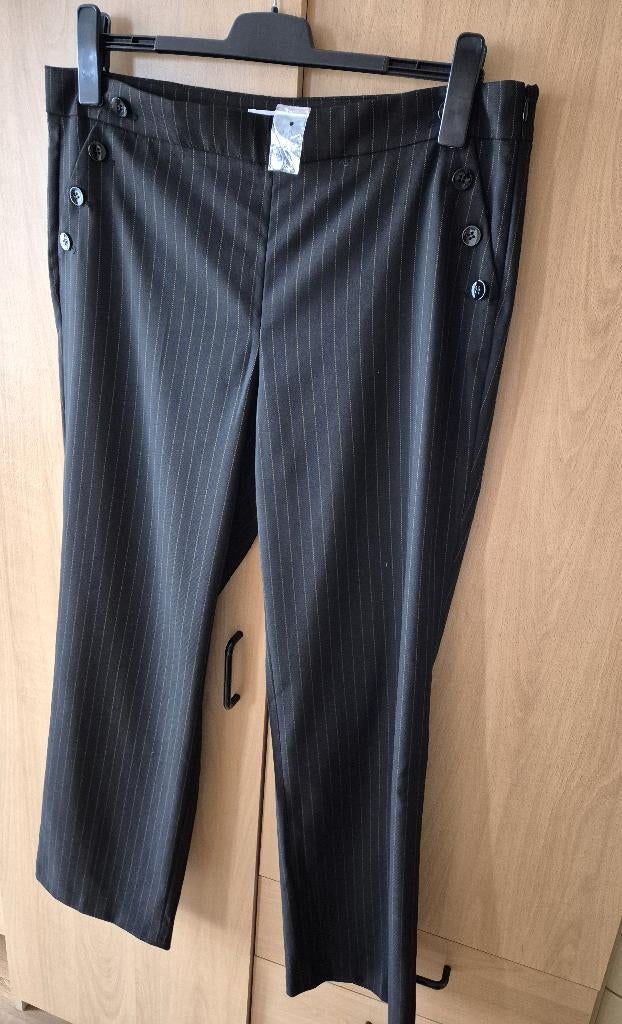 Gerry Weber - nette pantalon - mt 46, Zwart, Maat 46/48 (XL) of groter, Ophalen of Verzenden, Zo goed als nieuw
