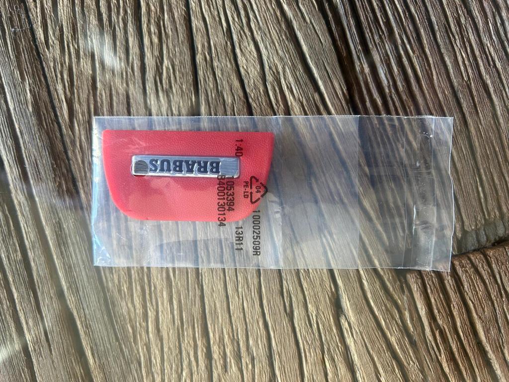 Brabus Stuurlogo Rood NIEUW!, Ophalen of Verzenden