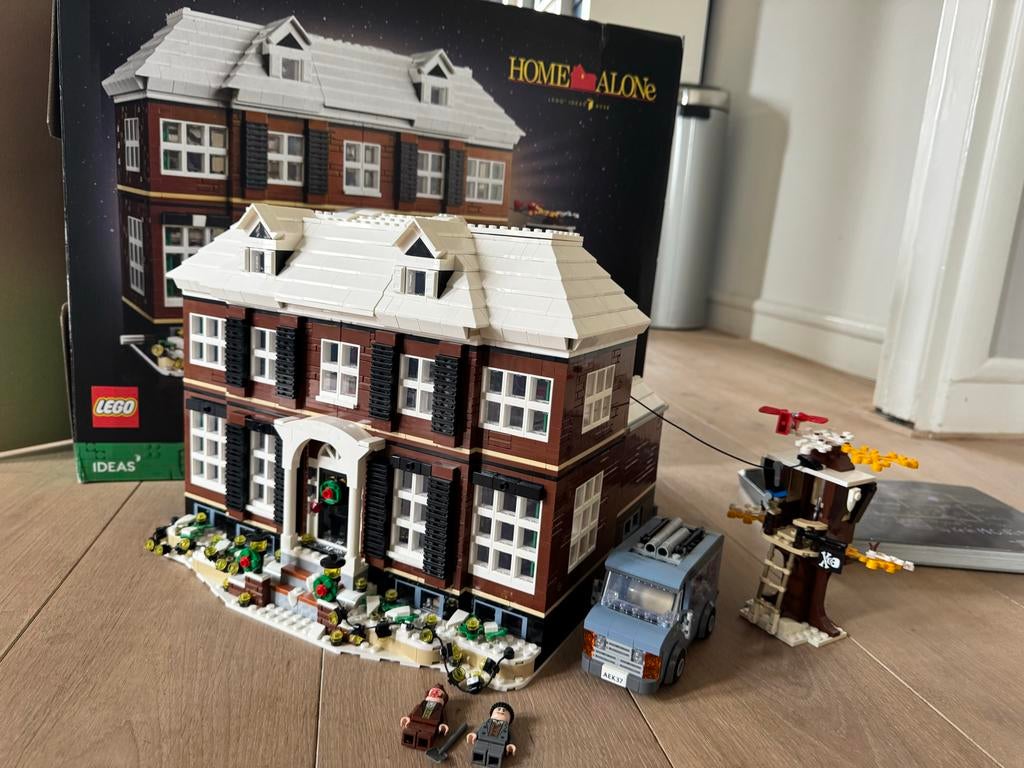 Lego Ideas 21330 Home Alone, Ophalen of Verzenden, Zo goed als nieuw, Complete set, Lego