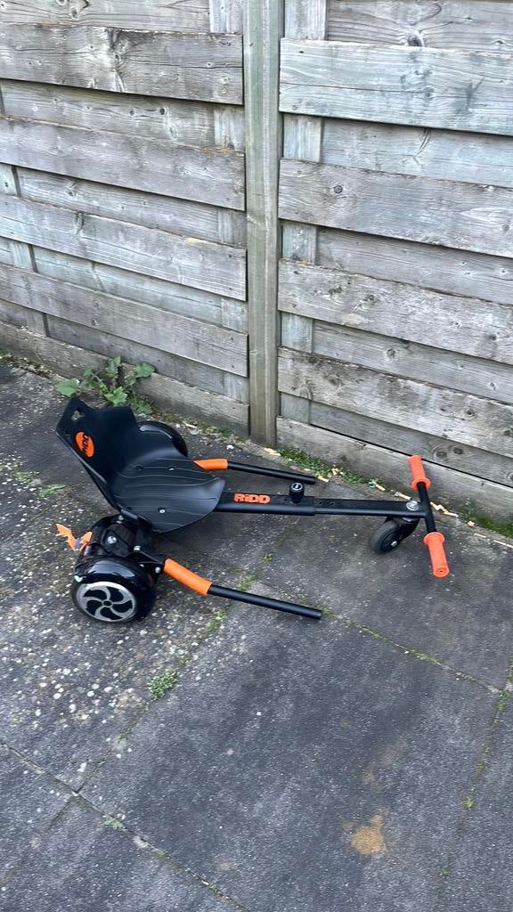 Hoverbord met kart, Ophalen, Gebruikt
