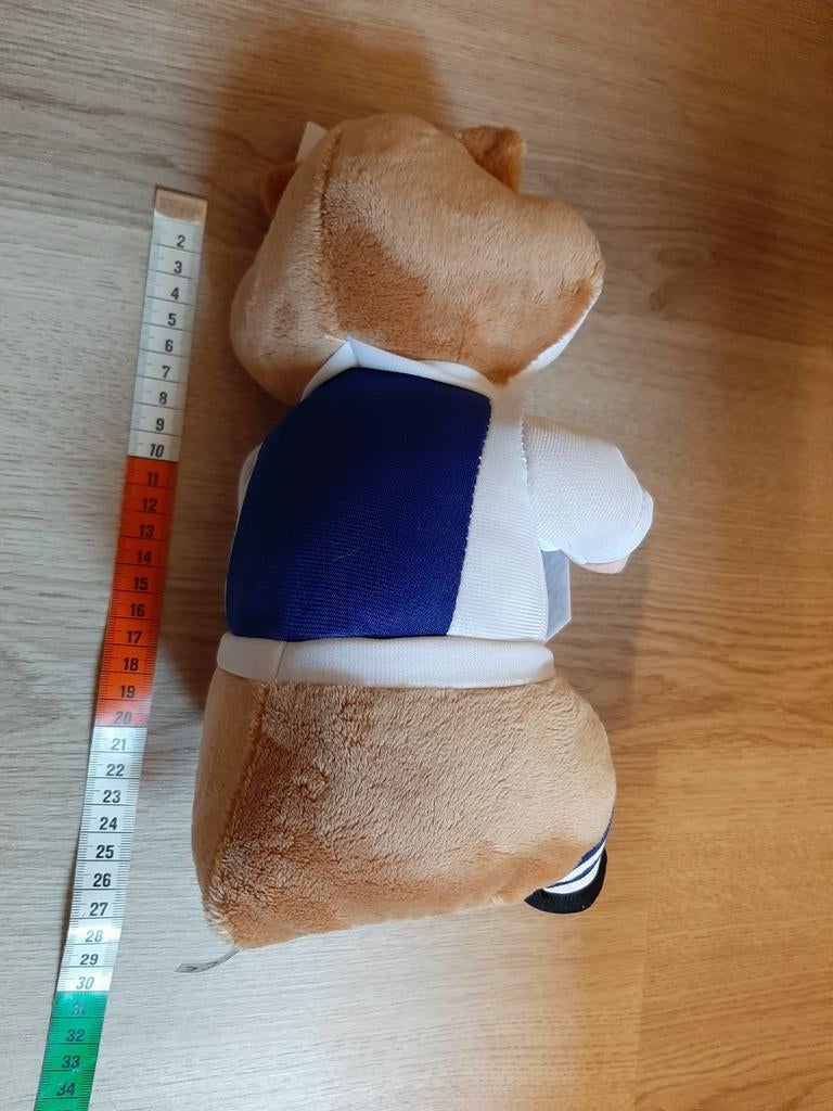 AH hamster knuffel voetbal met vaantje, Ophalen of Verzenden, Overige typen