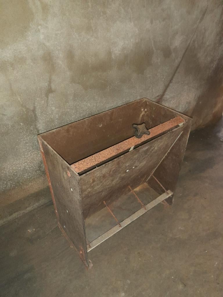 Biggendroogvoerbak, Meerdere dieren, Varken