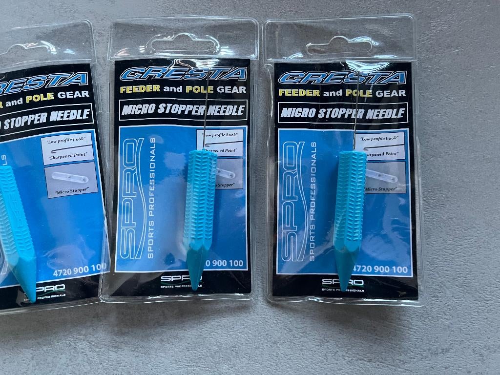 adv 217 / NIEUW set 5 micro stopper naalden CRESTA, Ophalen of Verzenden, Nieuw, Overige typen