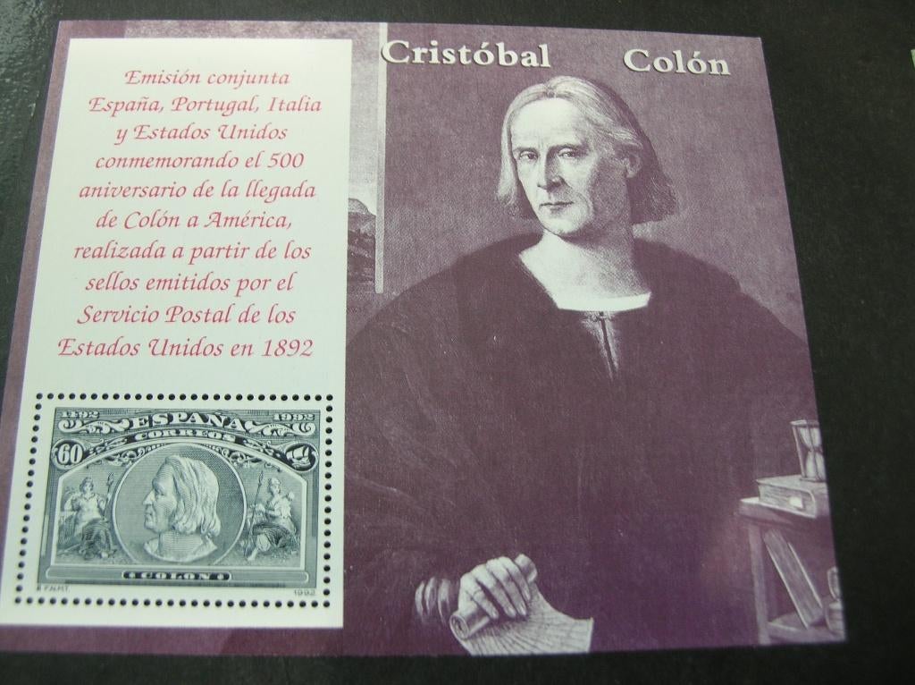 Spanje 1992 500 jaar ontdekking Columbus, Ophalen of Verzenden, Overige landen, Postfris