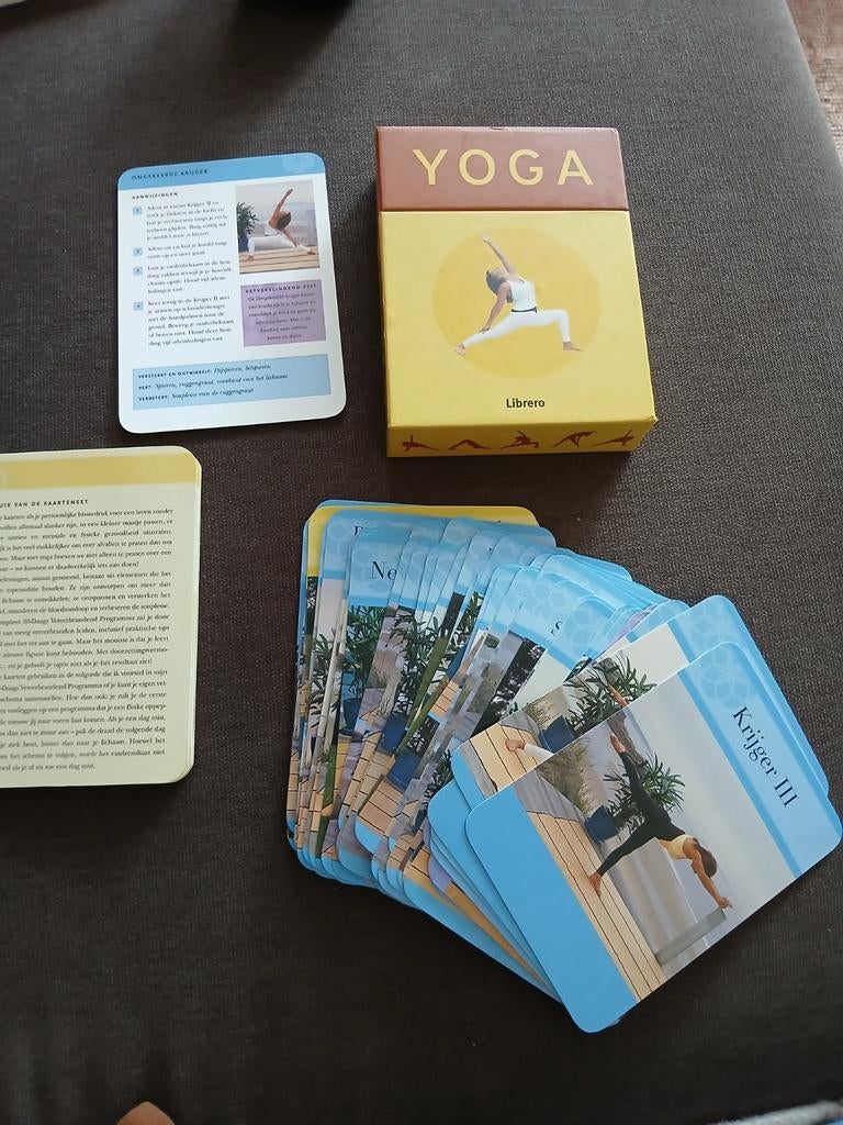 Yoga kaarten, Boeken, Ophalen of Verzenden, Zo goed als nieuw, Meditatie of Yoga, Overige typen
