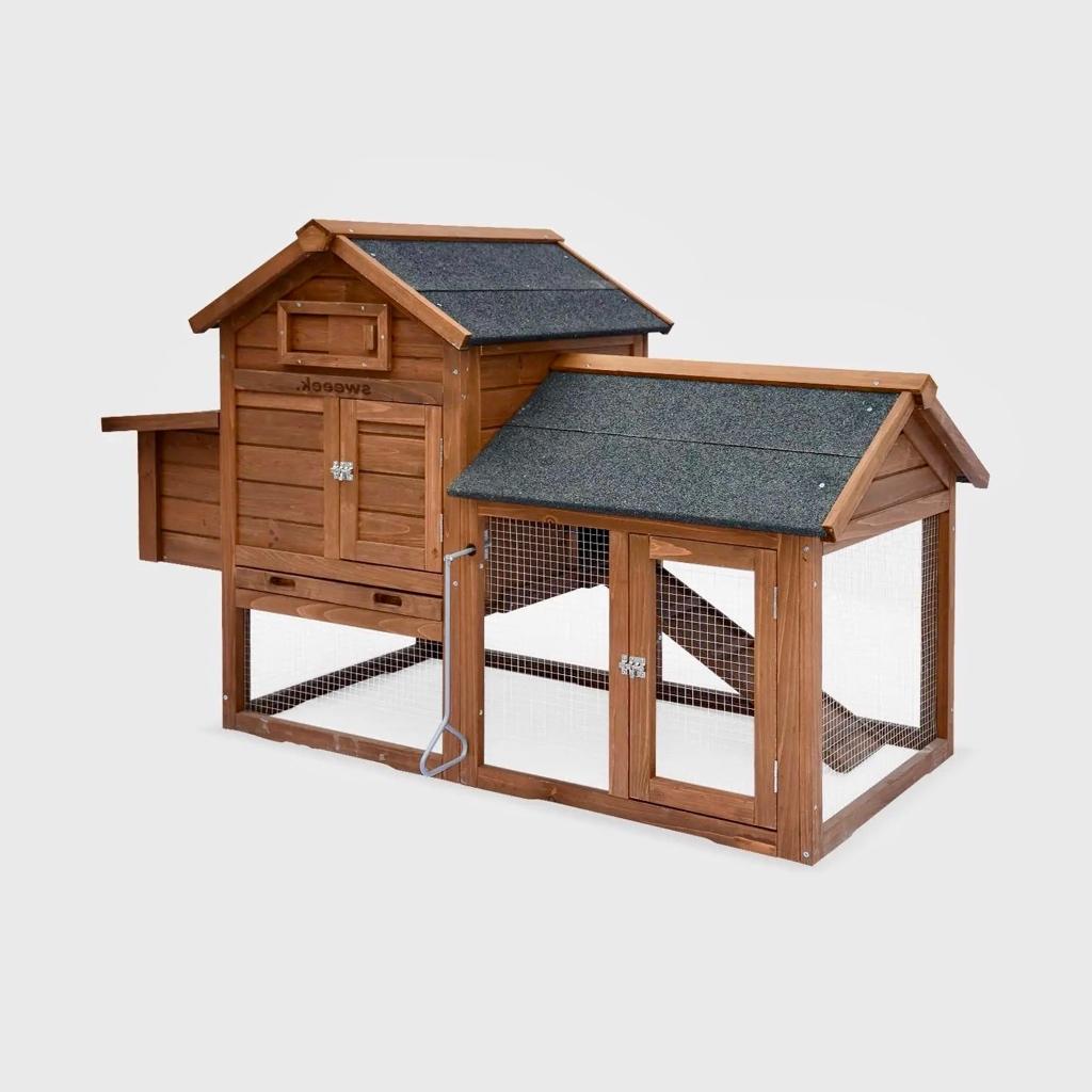 kippenhok incl. gaasomheining/ren, Ophalen, Gebruikt, Kippenhok of Kippenren