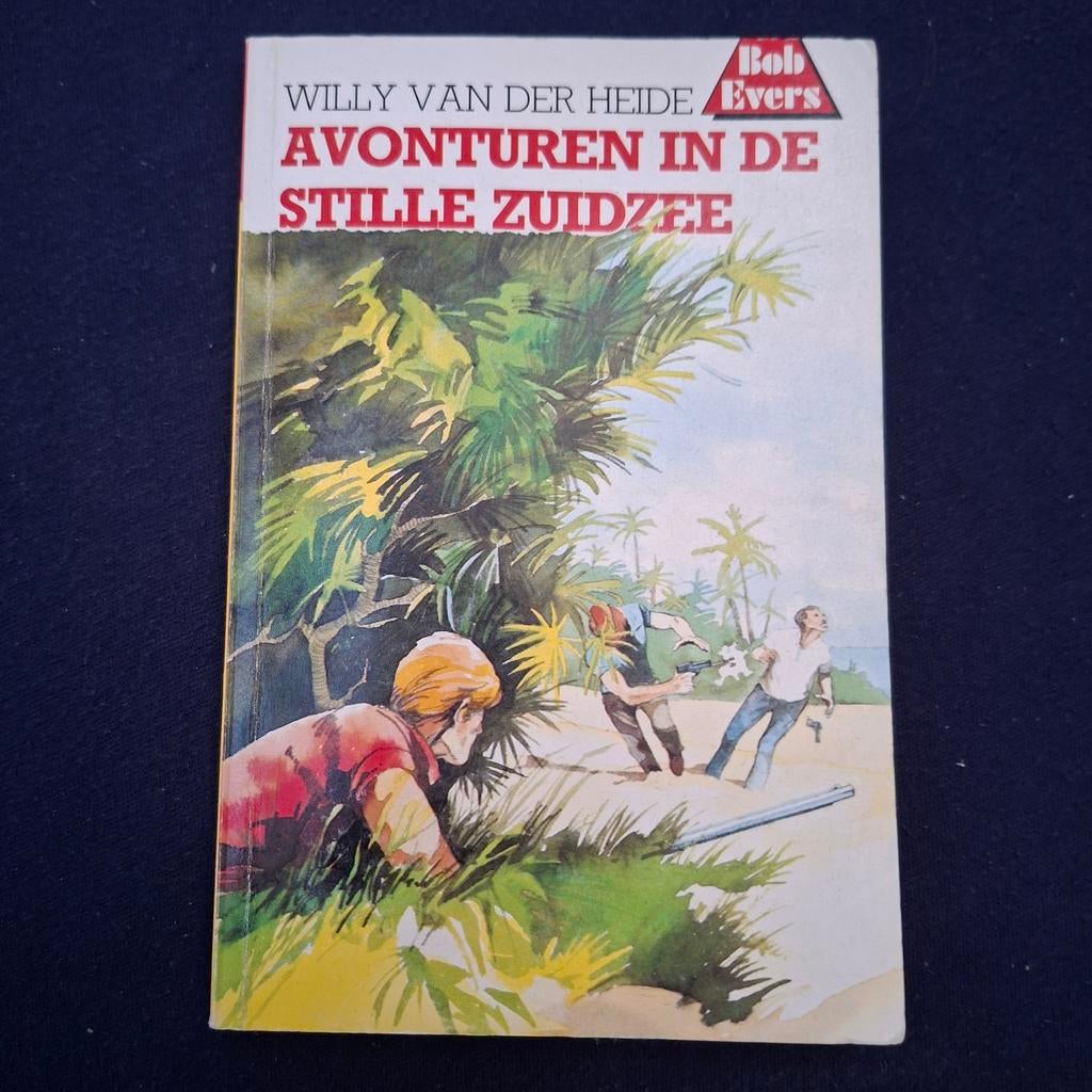 Bob Evers Avonturen in de Stille Zuidzee, Boeken, Avontuur en Actie, Ophalen of Verzenden, Gelezen, Willy van der Heide