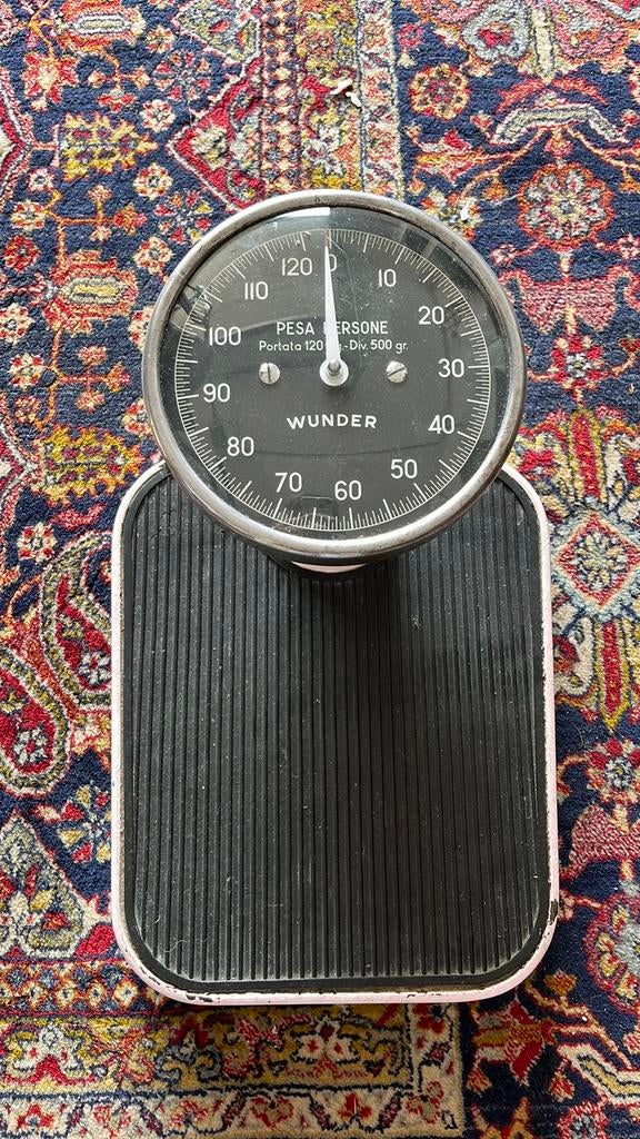 Wunder Vintage Weegschaal, Witgoed en Apparatuur, Weegschalen, Ophalen, Zo goed als nieuw, Minder dan 10 kg