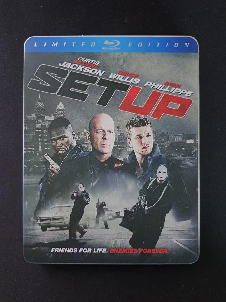 Set Up - Limited Edition Blu-ray (Bruce Willis, 50 Cent), Cd's en Dvd's, Ophalen of Verzenden, Zo goed als nieuw, Thrillers en Misdaad