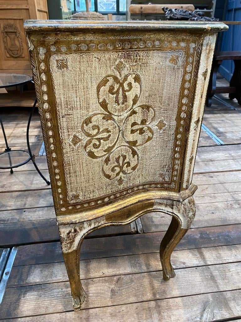 Sierlijk Florentijns kastje ladekastje, Ophalen, 50 tot 100 cm, Minder dan 100 cm, 25 tot 50 cm