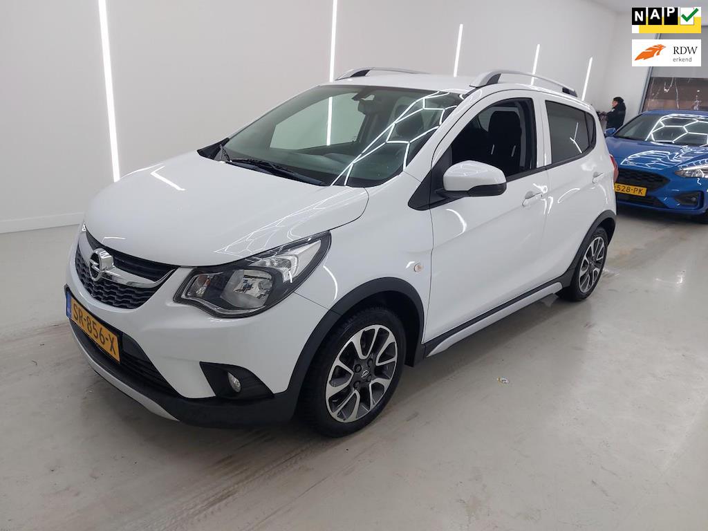Opel KARL 1.0 Rocks Online Edition Carplay PDC, Auto's, Opel, Voorwielaandrijving, 839 kg, Gebruikt, Euro 6