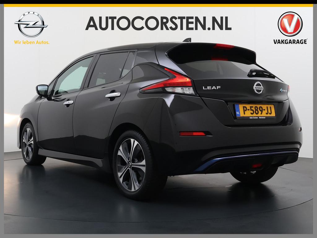 Nissan Leaf N-Connecta 40kWh 360Camera Adap.Cruise Navi Ec, Stof, Gebruikt, Zwart, 150 pk