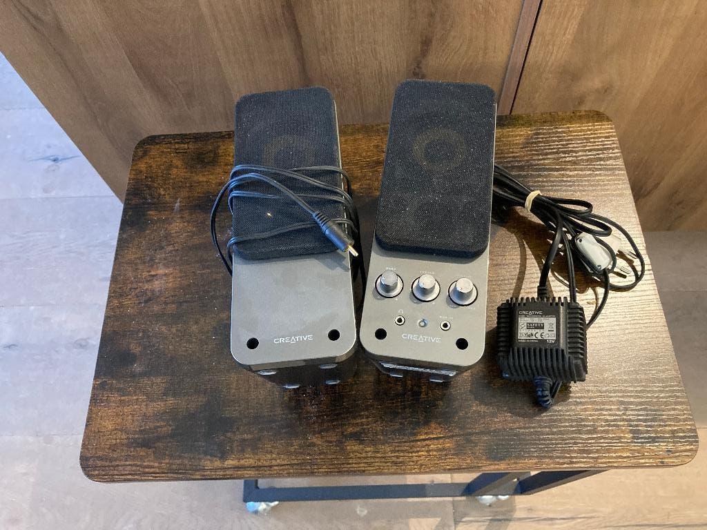 Computer Speakers Creative (original voeding), Computers en Software, Pc speakers, Ophalen of Verzenden, Zo goed als nieuw, Creative