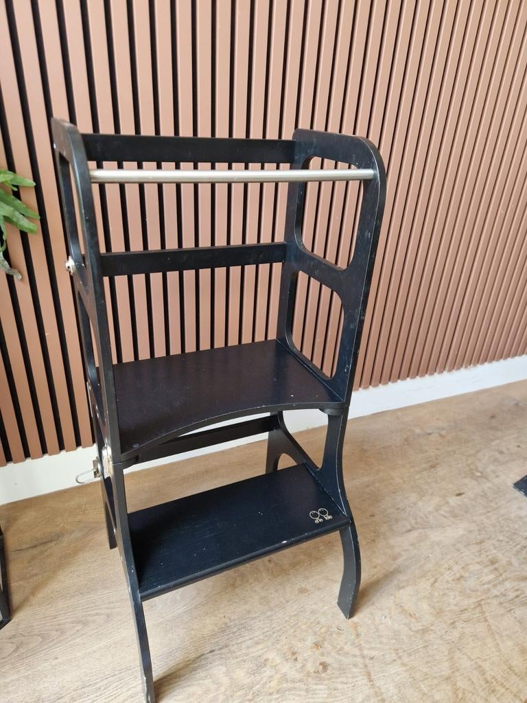 Ette Tette 2-in-1 leerstoel zwart, Kinderen en Baby's, Ophalen, Zo goed als nieuw, Inklapstoel