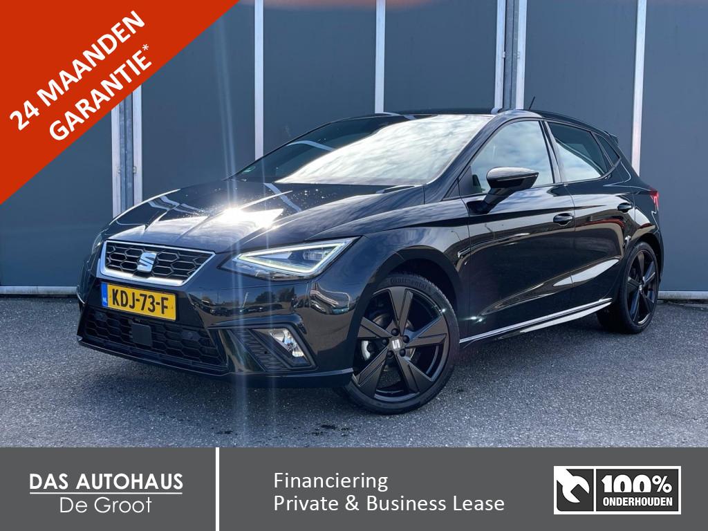 SEAT Ibiza 1.0TSI FR Black Edition | Camera | Alcantara, Gebruikt, Euro 6, 95 pk, Bedrijf