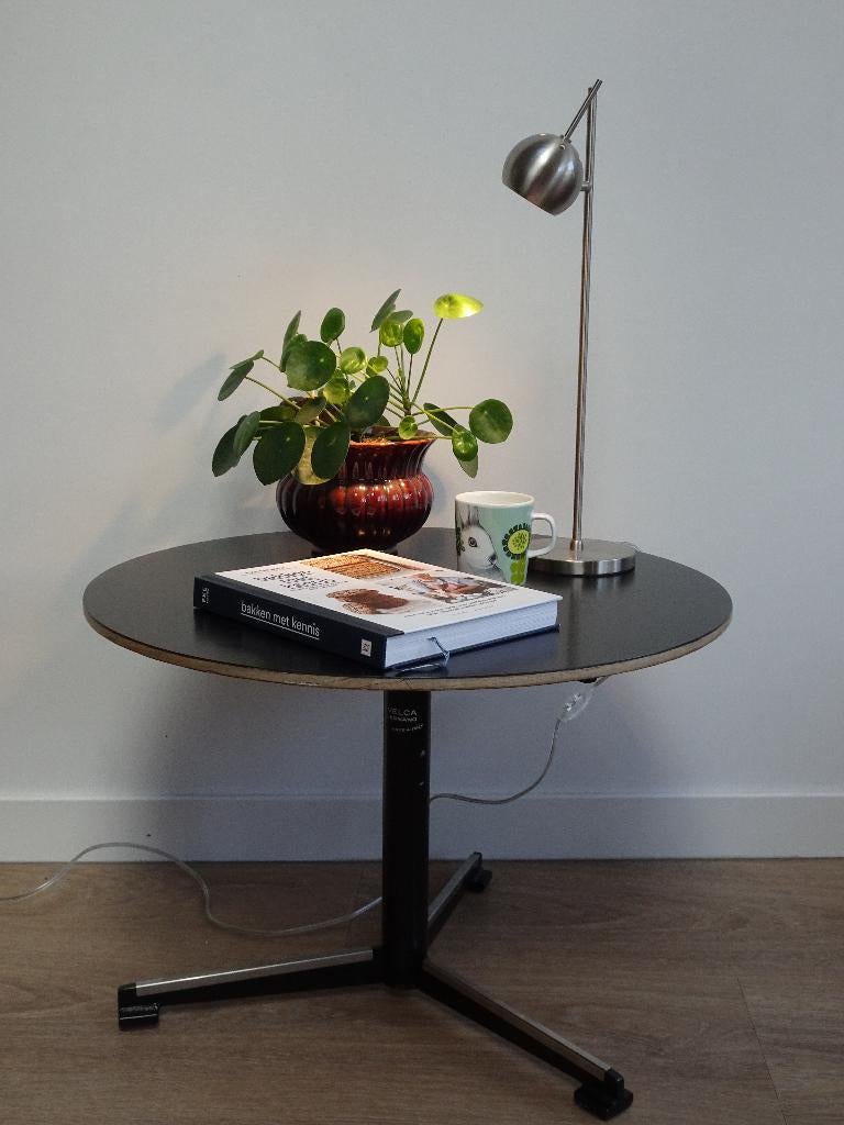 Vintage design salontafel Velca Legnano 60/70, Huis en Inrichting, Tafels | Salontafels, Ophalen, Gebruikt, 50 tot 100 cm, Minimalisme