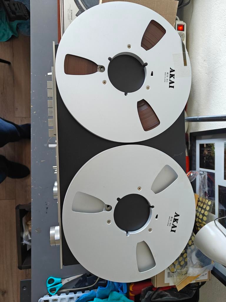 Akai reels 2x, Ophalen of Verzenden, Bandrecorder