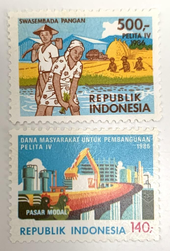 Indonesië 1986 Pelita IV (029), Ophalen of Verzenden, Postfris, Zuidoost-Azië