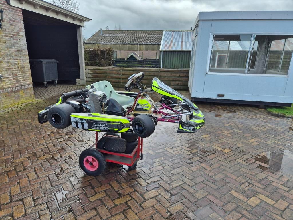 Haase kart met rotax max evo, Ophalen of Verzenden