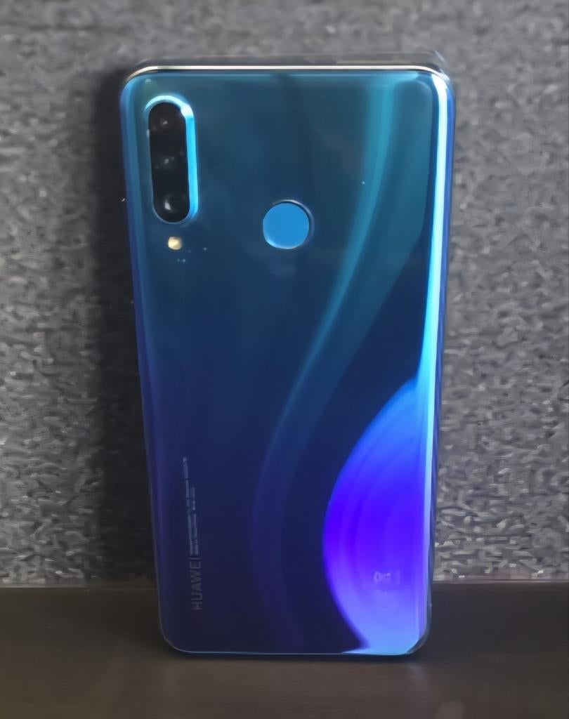 Huawei P30 Lite 128GB - Blauw, Telecommunicatie, Mobiele telefoons | Huawei, Gebruikt, Blauw, Touchscreen, Ophalen of Verzenden