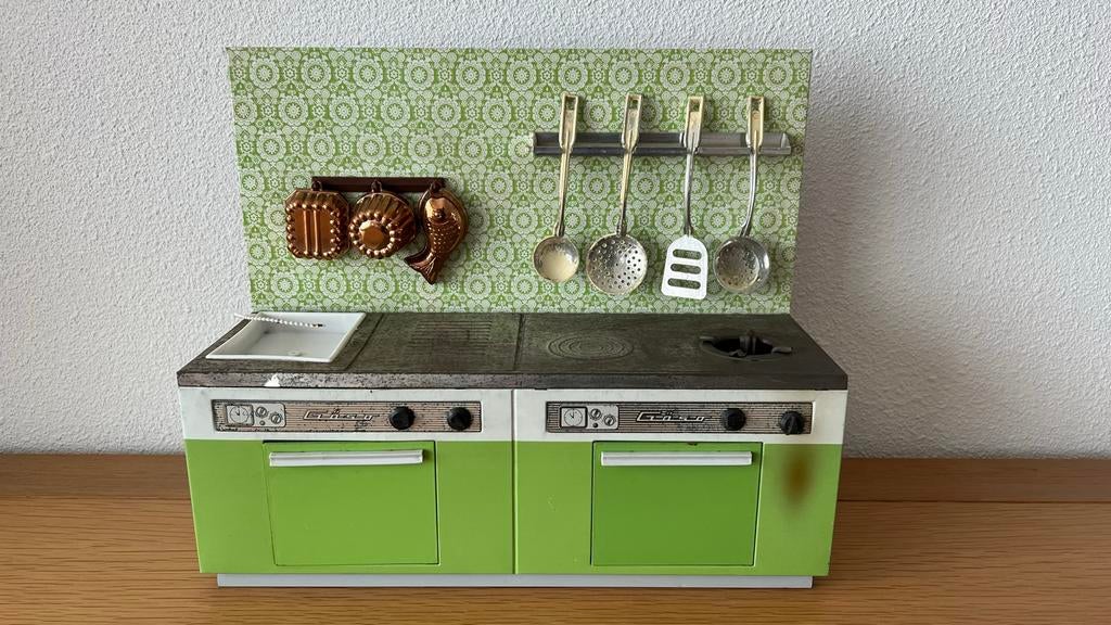 Gäso Speelgoedkeukentje Jaren '70 - Vintage Speelkeuken, Ophalen, Gebruikt, Overige materialen, Speelkeuken
