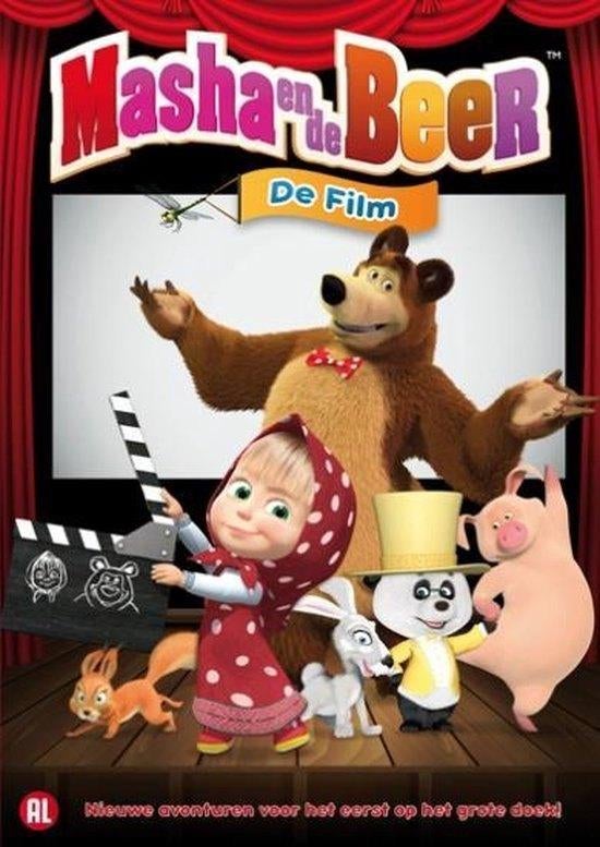 DVD Masha En De Beer - De Film NIEUW, Avontuur, Alle leeftijden, Ophalen of Verzenden, Nieuw in verpakking