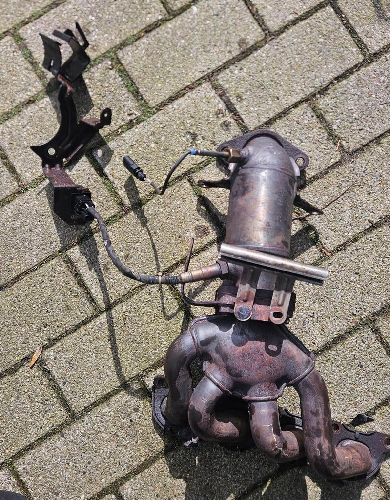 Uitlaatspruitstuk + Katalysator VW Golf MK4 1.6 FSI 2003, Ophalen of Verzenden, Gebruikt, Volkswagen