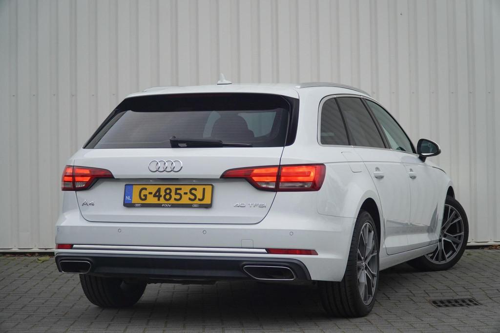 Audi A4 Avant 40 TFSI 190pk S-tronic Sport | PDC | 18" Velge, 12 maanden, Stof, Gebruikt, A4
