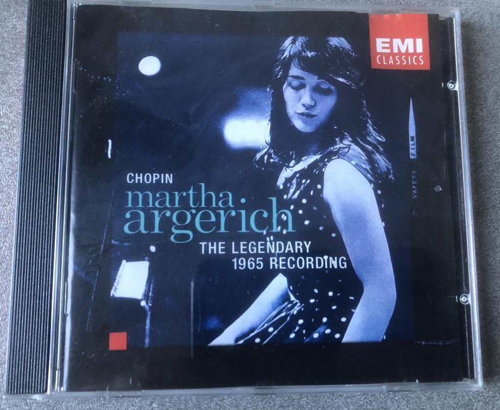 CHOPIN - MARTHA ARGERICH - THE 1965 LEGENDARY RECORDING - CD, Ophalen of Verzenden, Romantiek, Zo goed als nieuw, Overige typen
