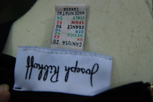 Jurk zwart Joseph Ribkoff mt 48 Vaste prijs, Verzenden, Zwart, Maat 46/48 (XL) of groter, Joseph Ribkoff