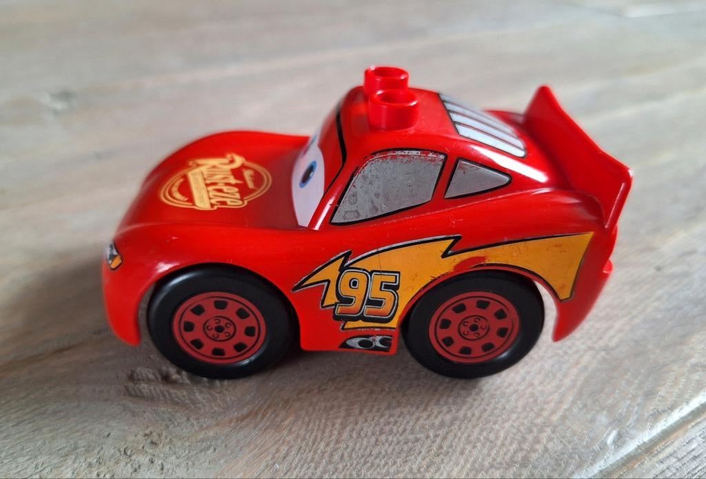 Cars auto van duplo, Kinderen en Baby's, Speelgoed | Duplo en Lego, Ophalen of Verzenden, Gebruikt, Duplo