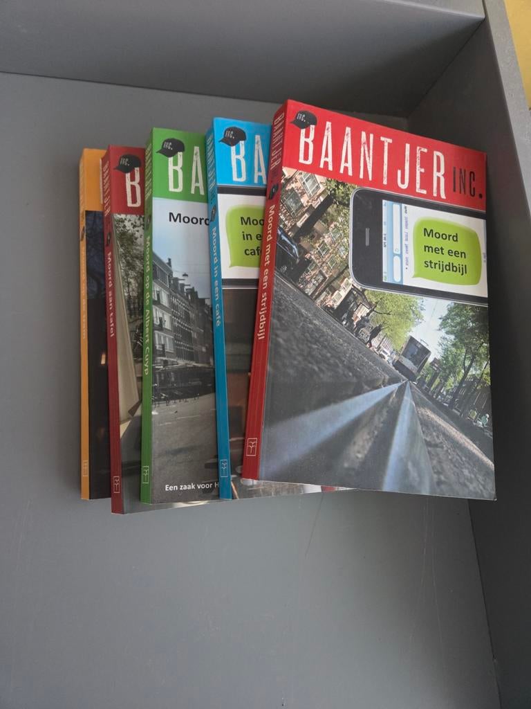Baantjer Inc. serie 1 t/m 5 - De Fontein, Boeken, Ophalen, Gelezen, Appie Baantjer