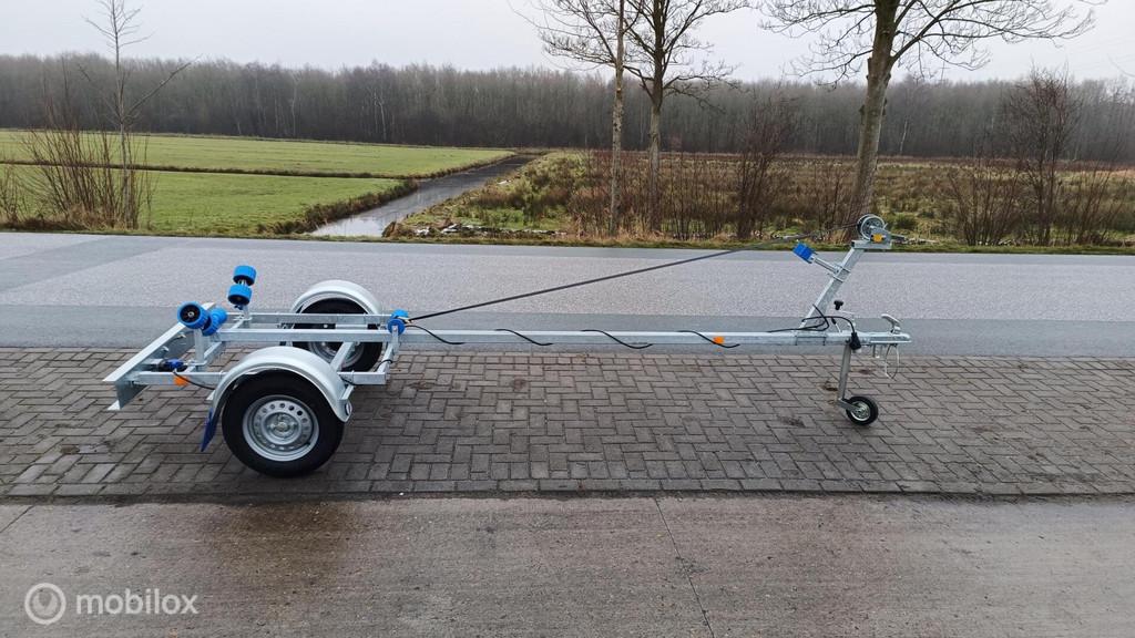 iTrailers | TTH650RB| 650 kg.| 4,50 meter | COC Document, I-Trailer, Minder dan 1500 kg, Gebruikt, Sloepentrailer