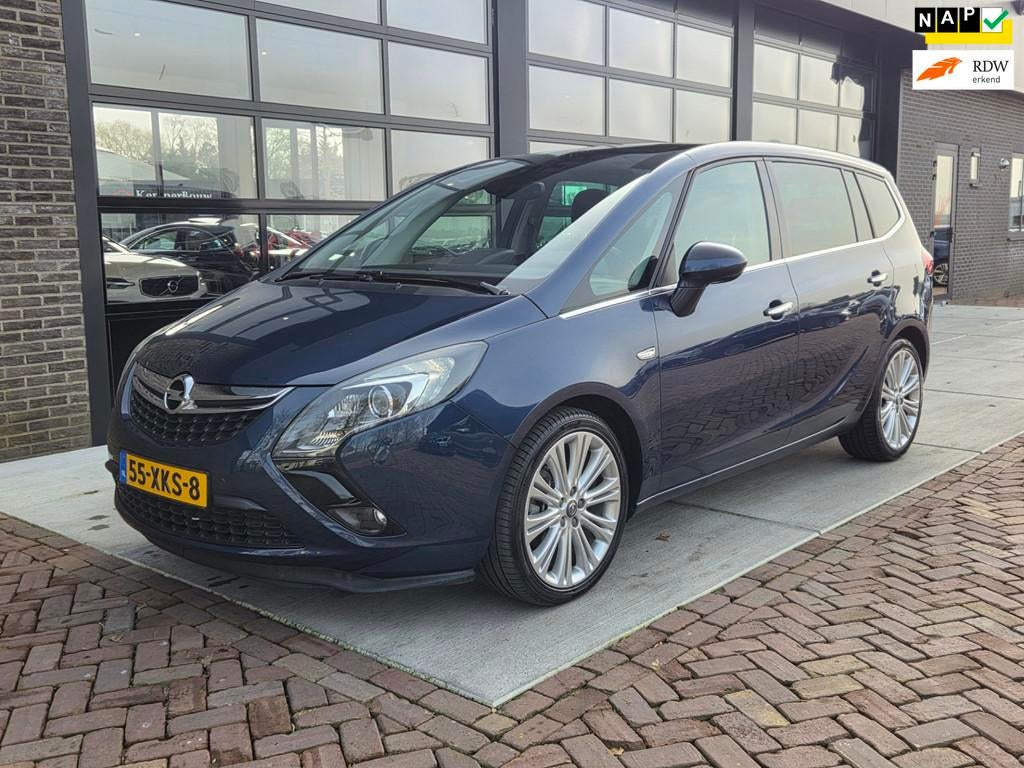 Opel Zafira Tourer 1.4 140 PK Cosmo | Automaat | Navi | Clim, Euro 5, Stof, Gebruikt, 4 cilinders