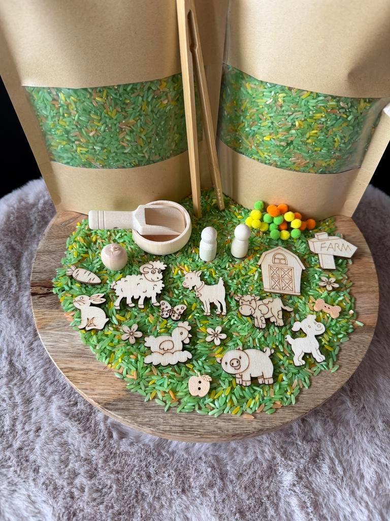 Speelrijst thema lente