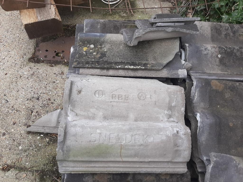 Gebruikte dakpannen - RBB Sneldek, Ophalen